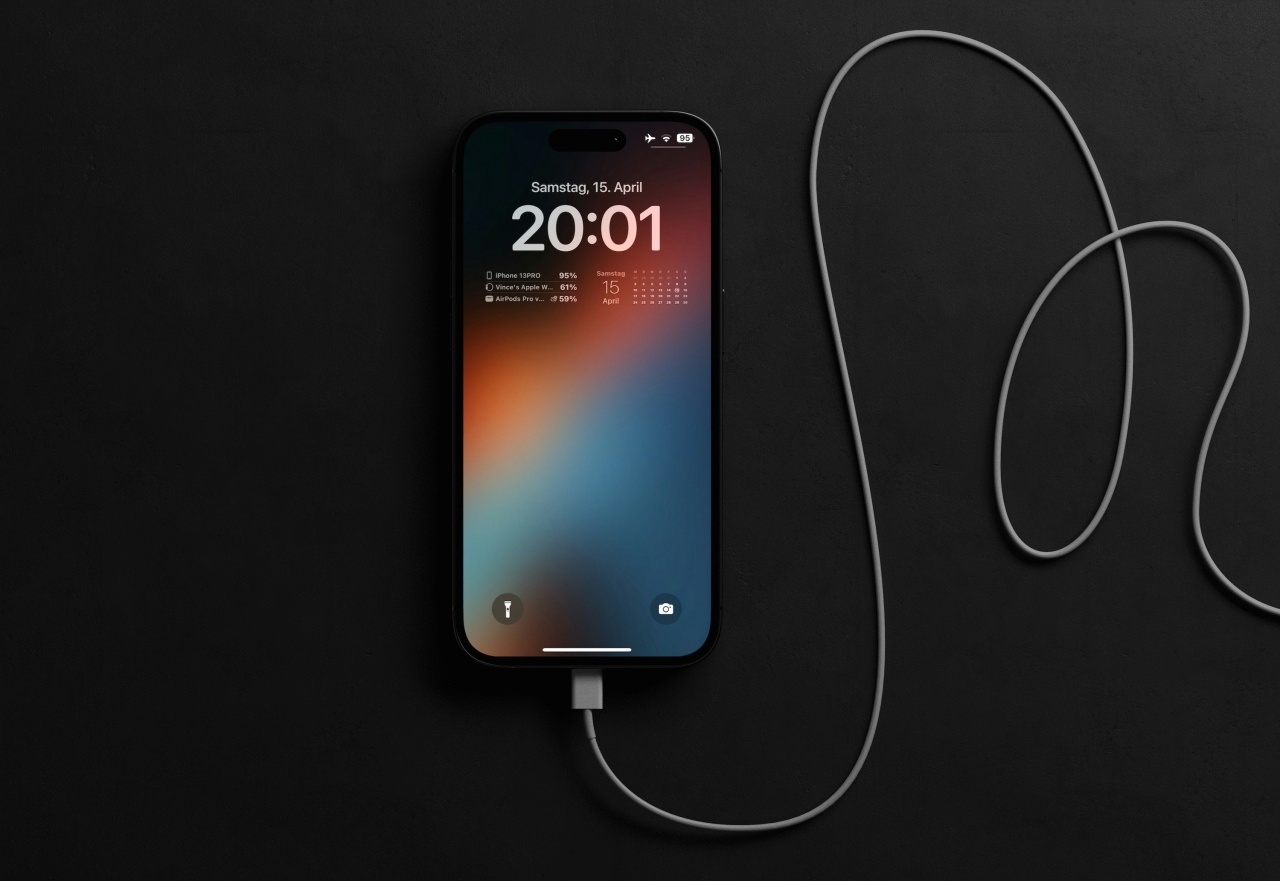 Apple iPhone a carregar