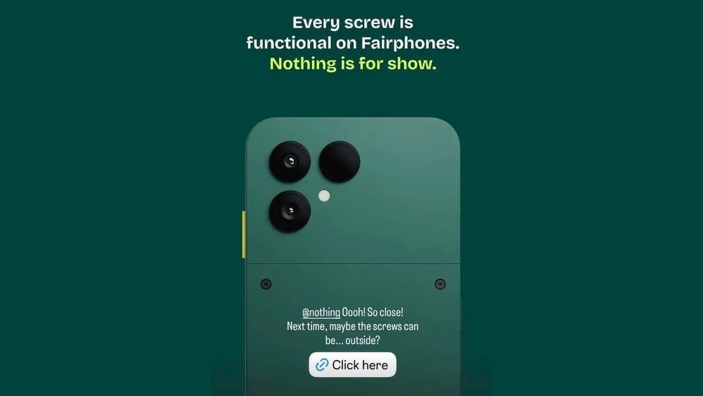 detalhes da story da Fairphone