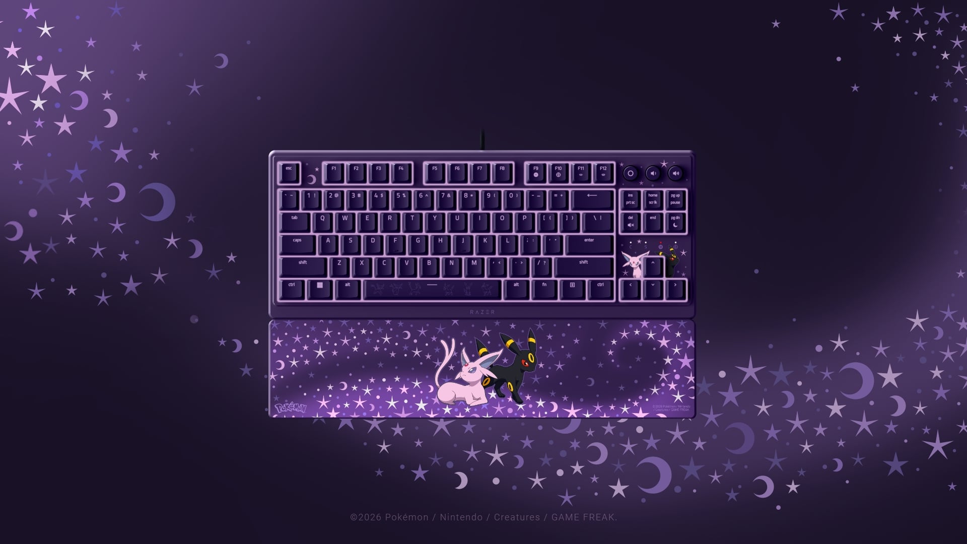 teclado razer pokemon