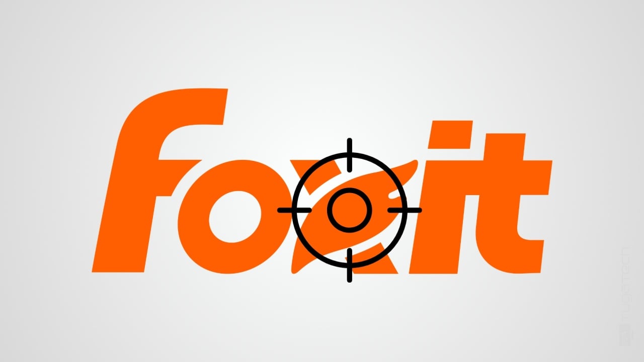 Foxit logo com alvo
