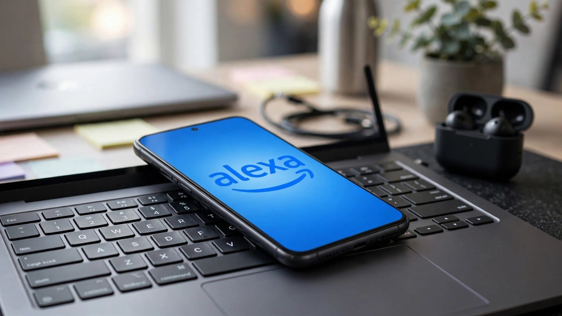 Amazon Alexa em smartphone