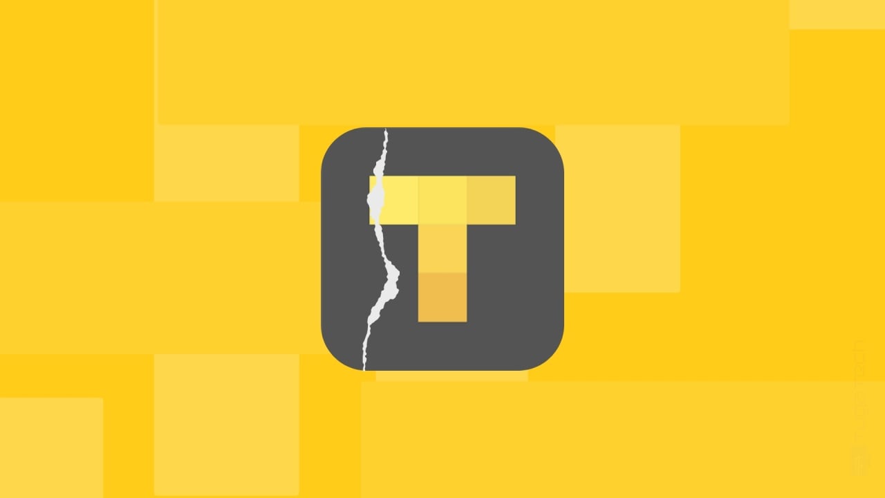 TV Time logo rasgado