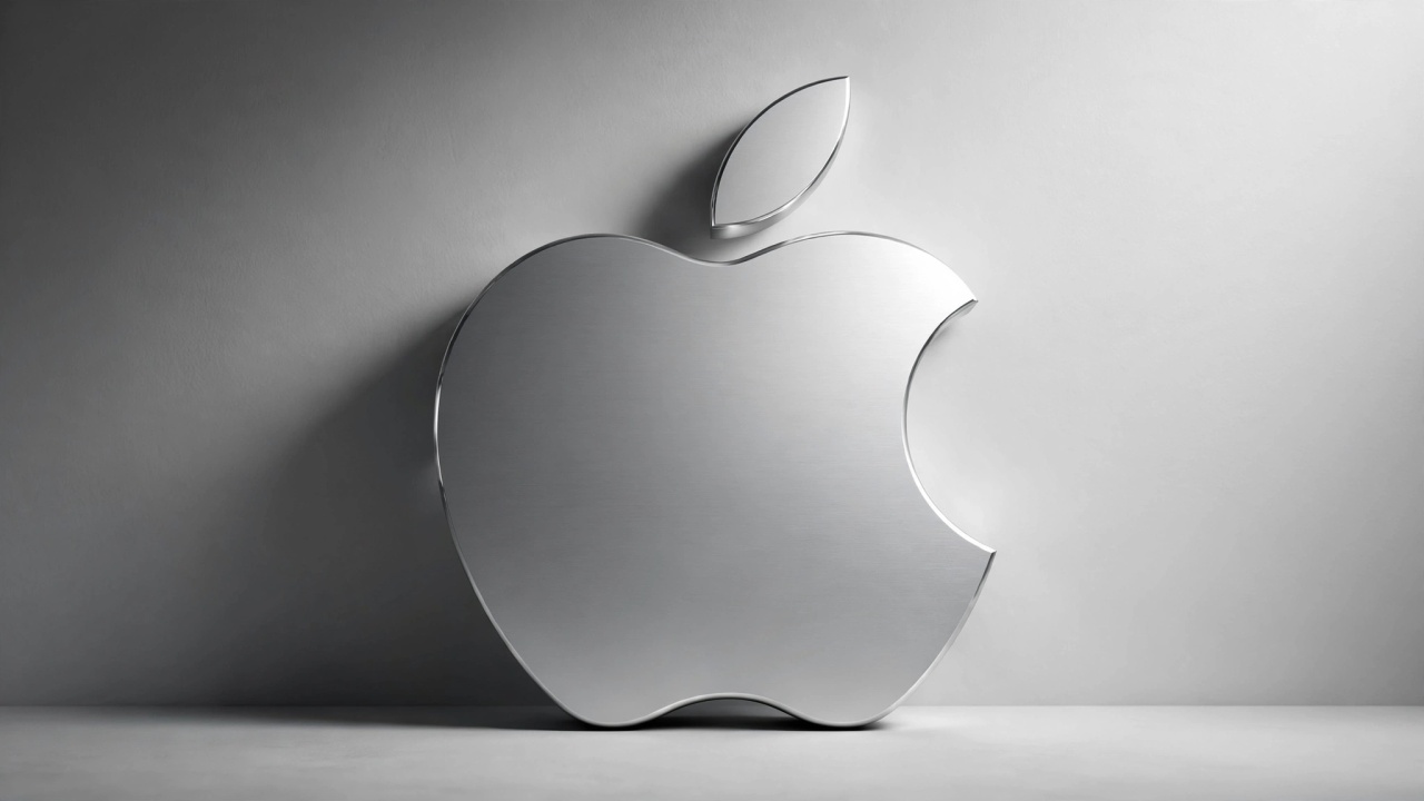 Apple logo em 3D