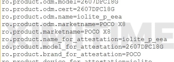 certificação do POCO X8