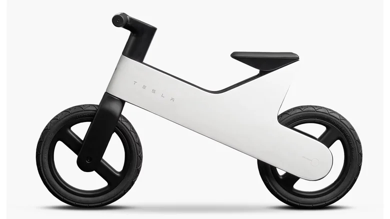 Tesla mini bike para crianças