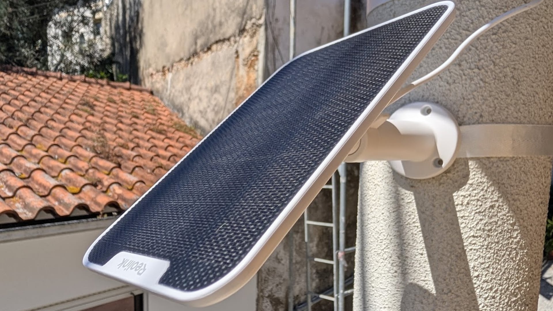Painel solar do Argus B320