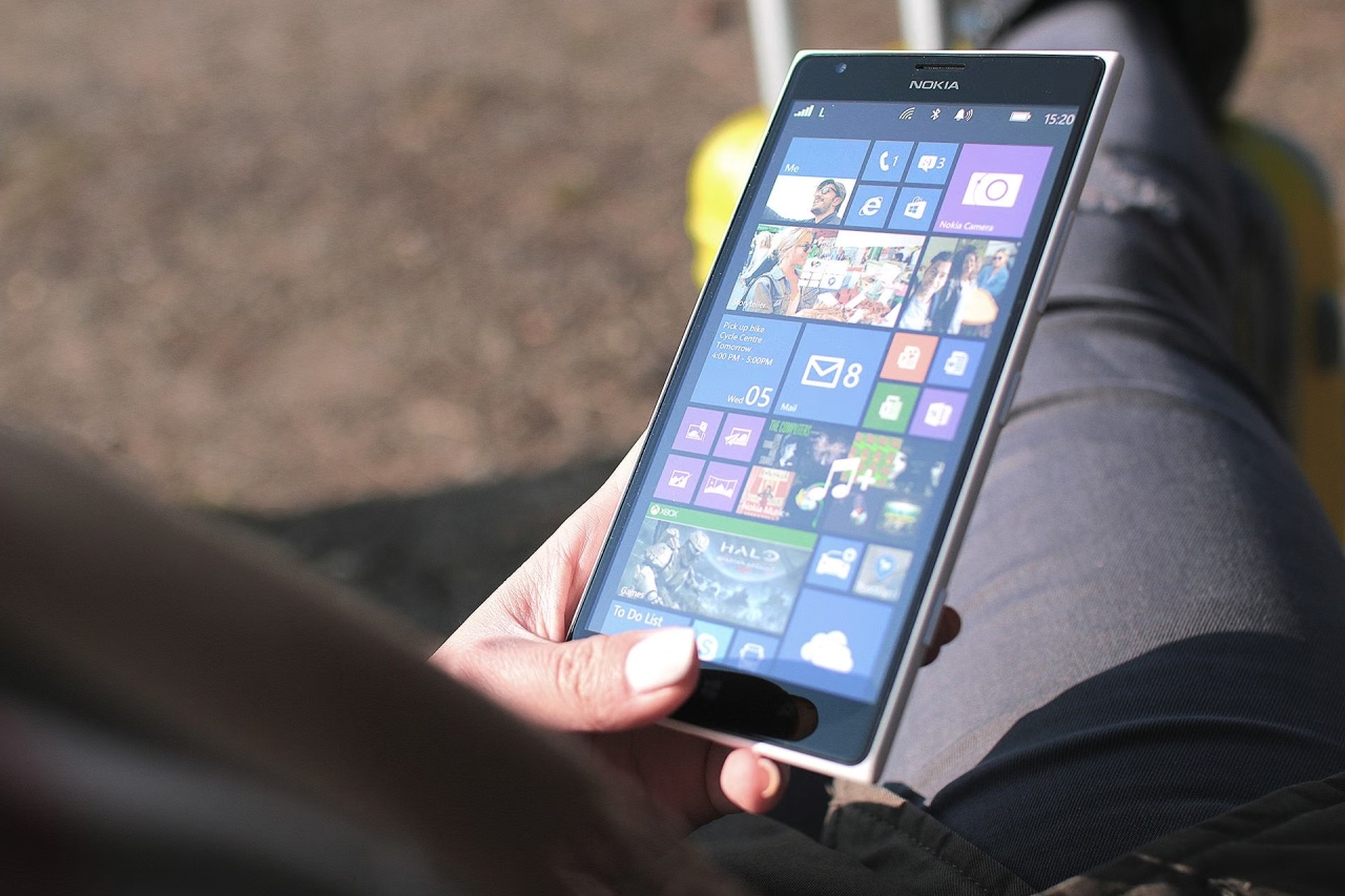 Smartphone da Nokia com Windows Phone