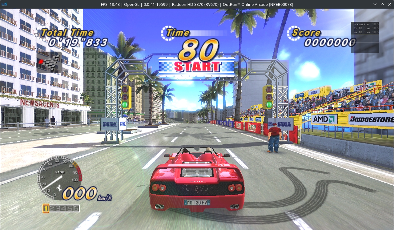 detalhes do software em jogo