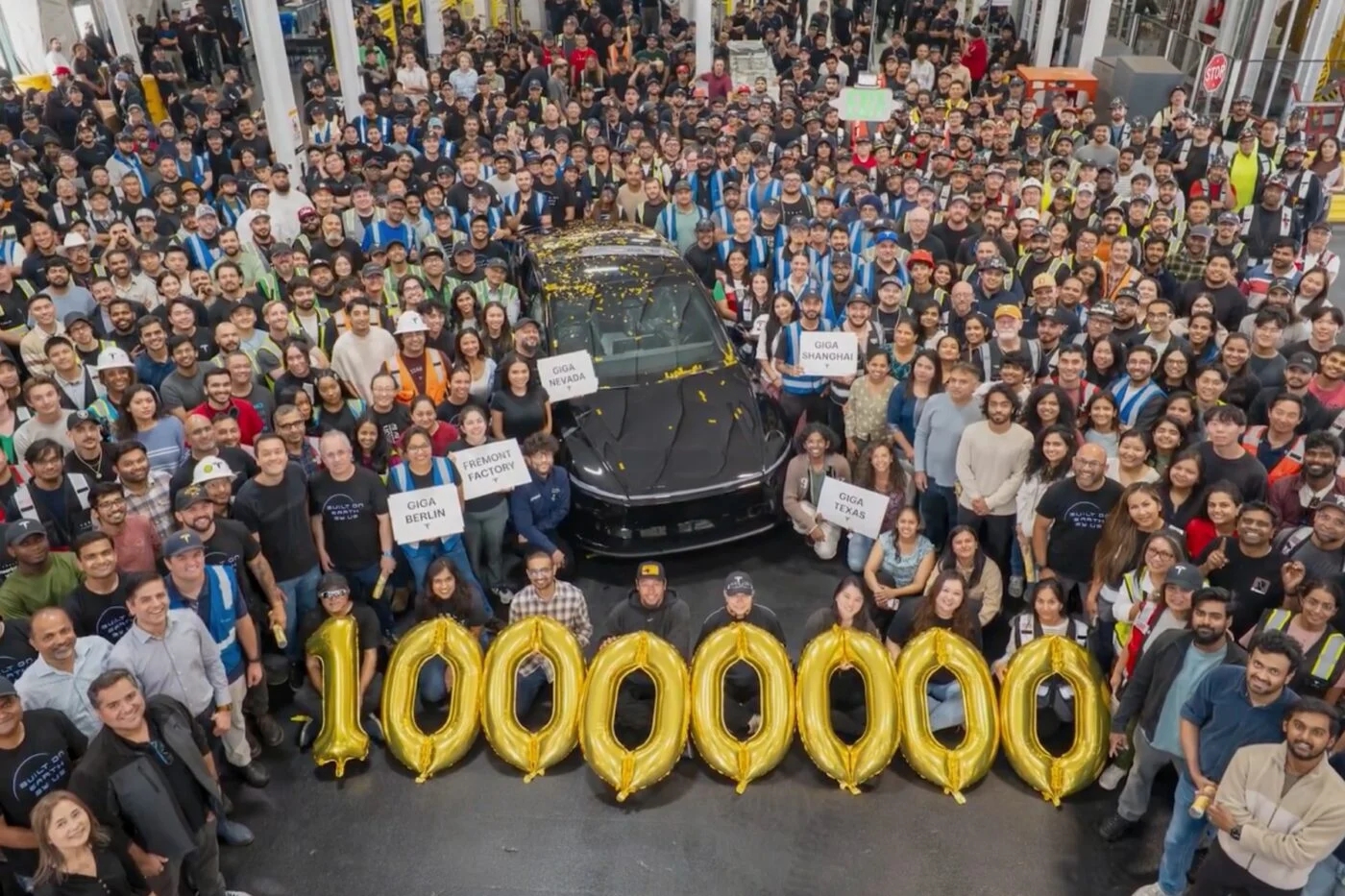 Celebrações da Tesla