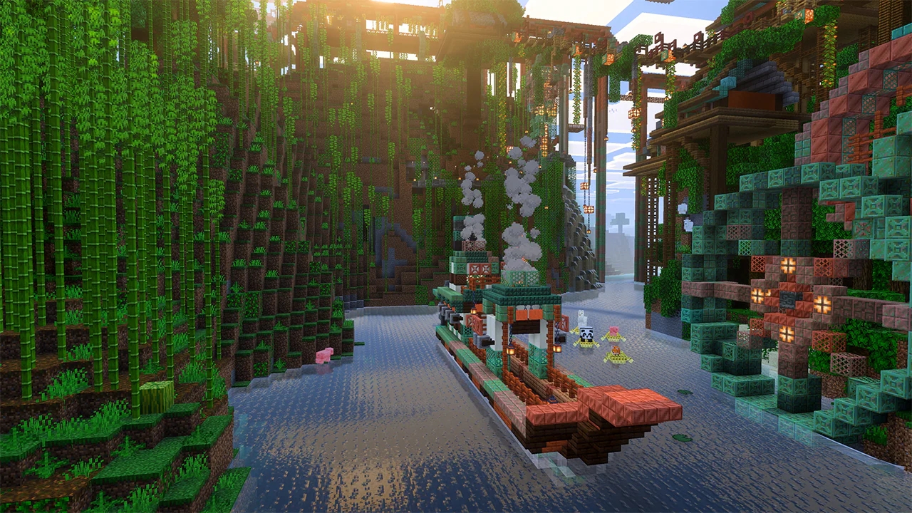 Minecraft Vibrant Visuals