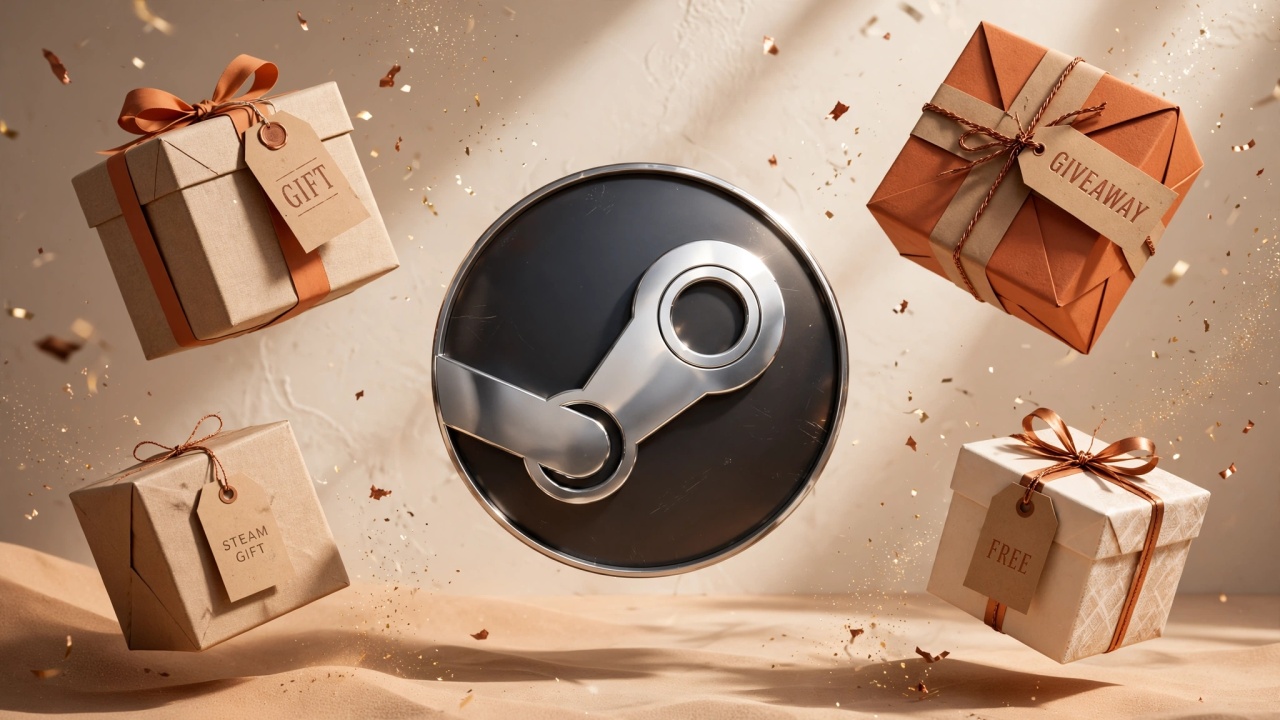 Steam com prémios de jogos