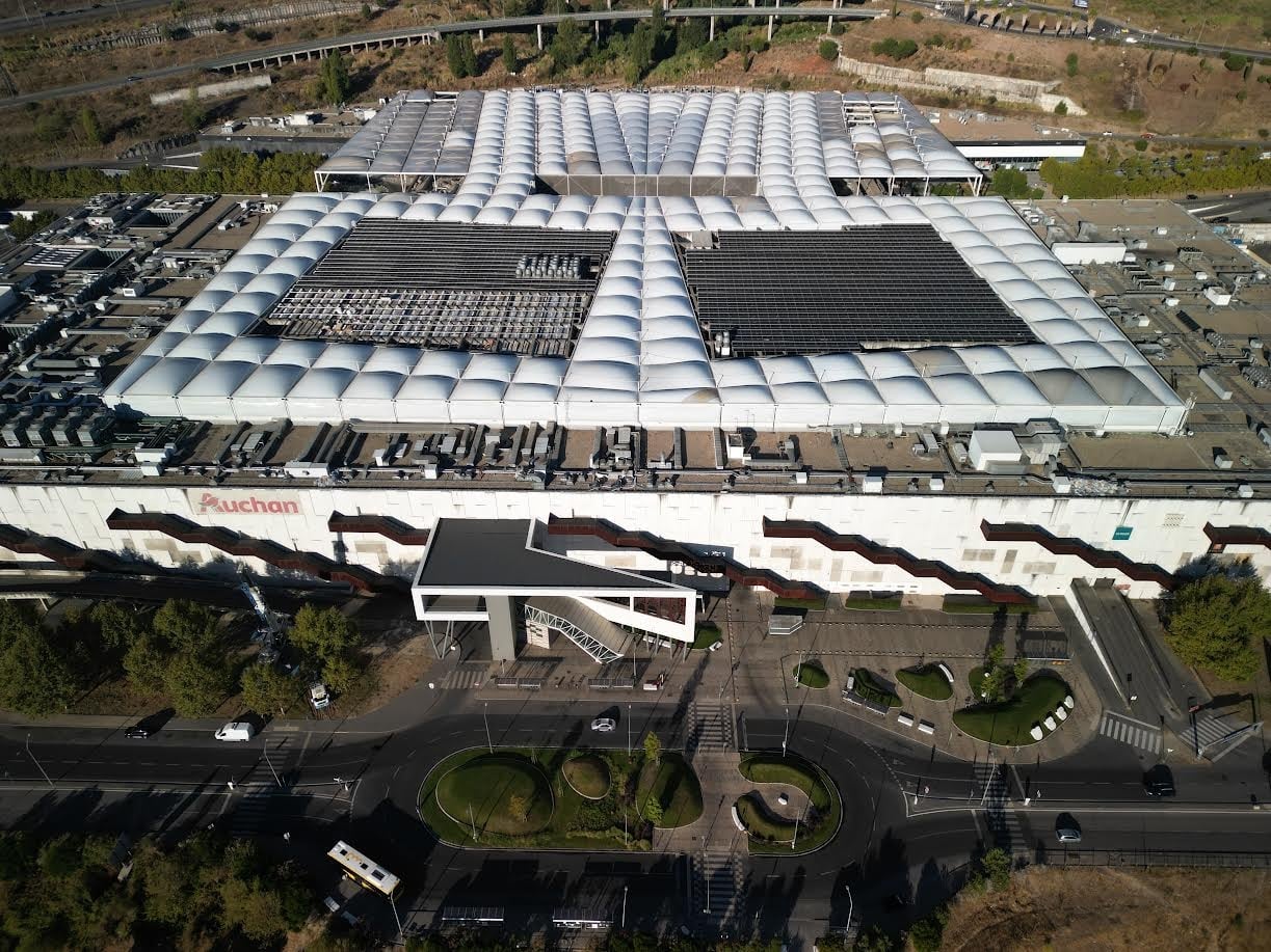 sistema de paineis solares da UBBO