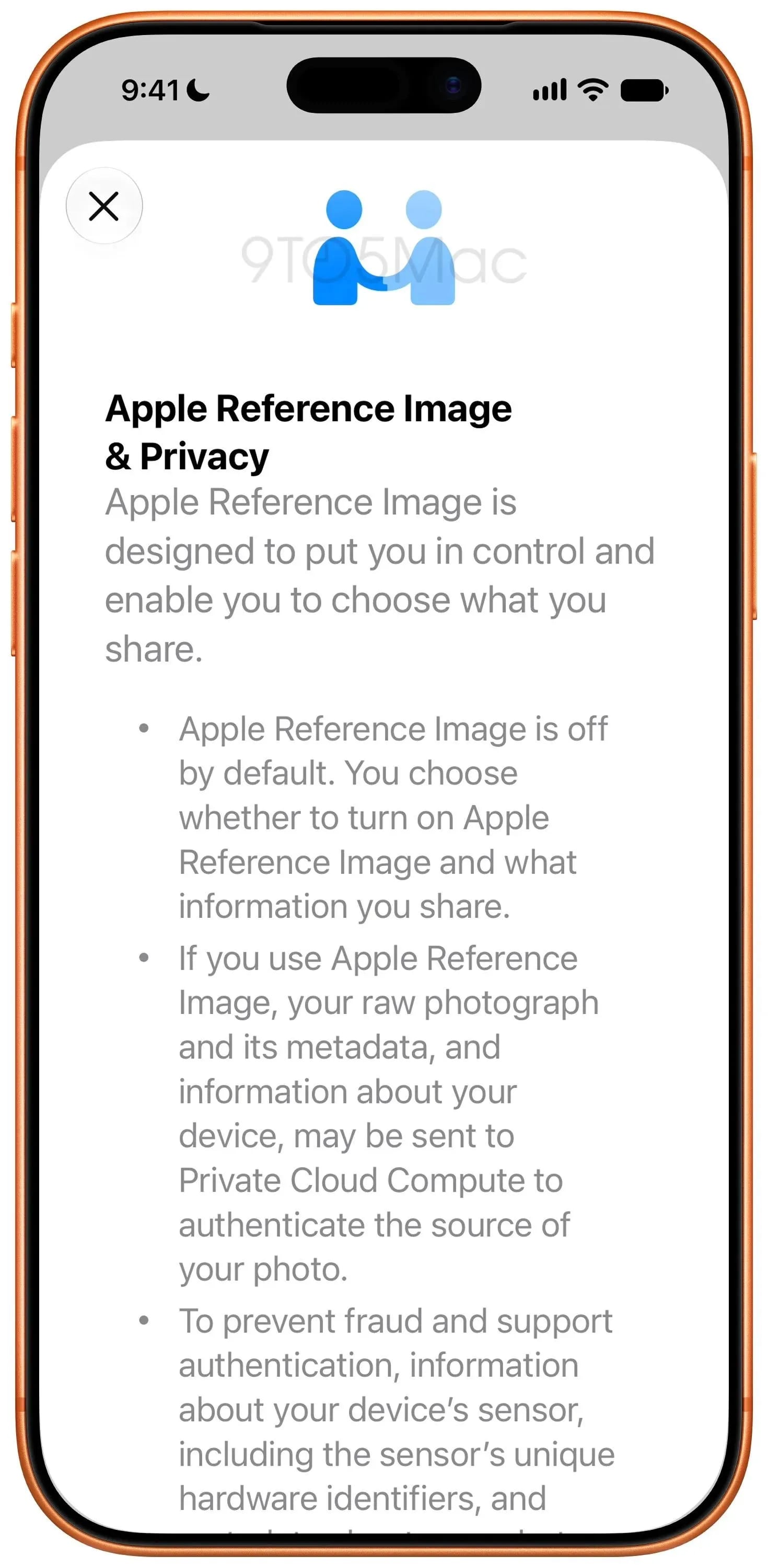 detalhes da nova funcionalidade da Apple para identificar imagens de IA