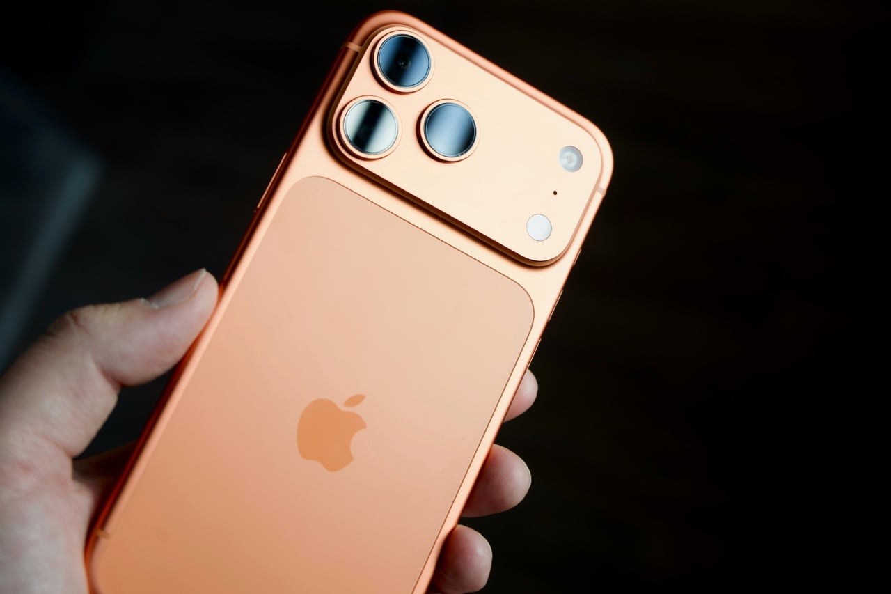 iPhone laranja