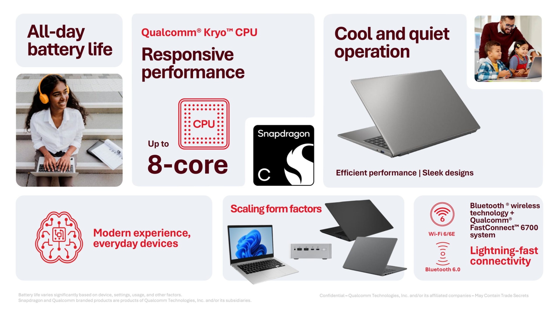 snapdragon C plataforma da Qualcomm
