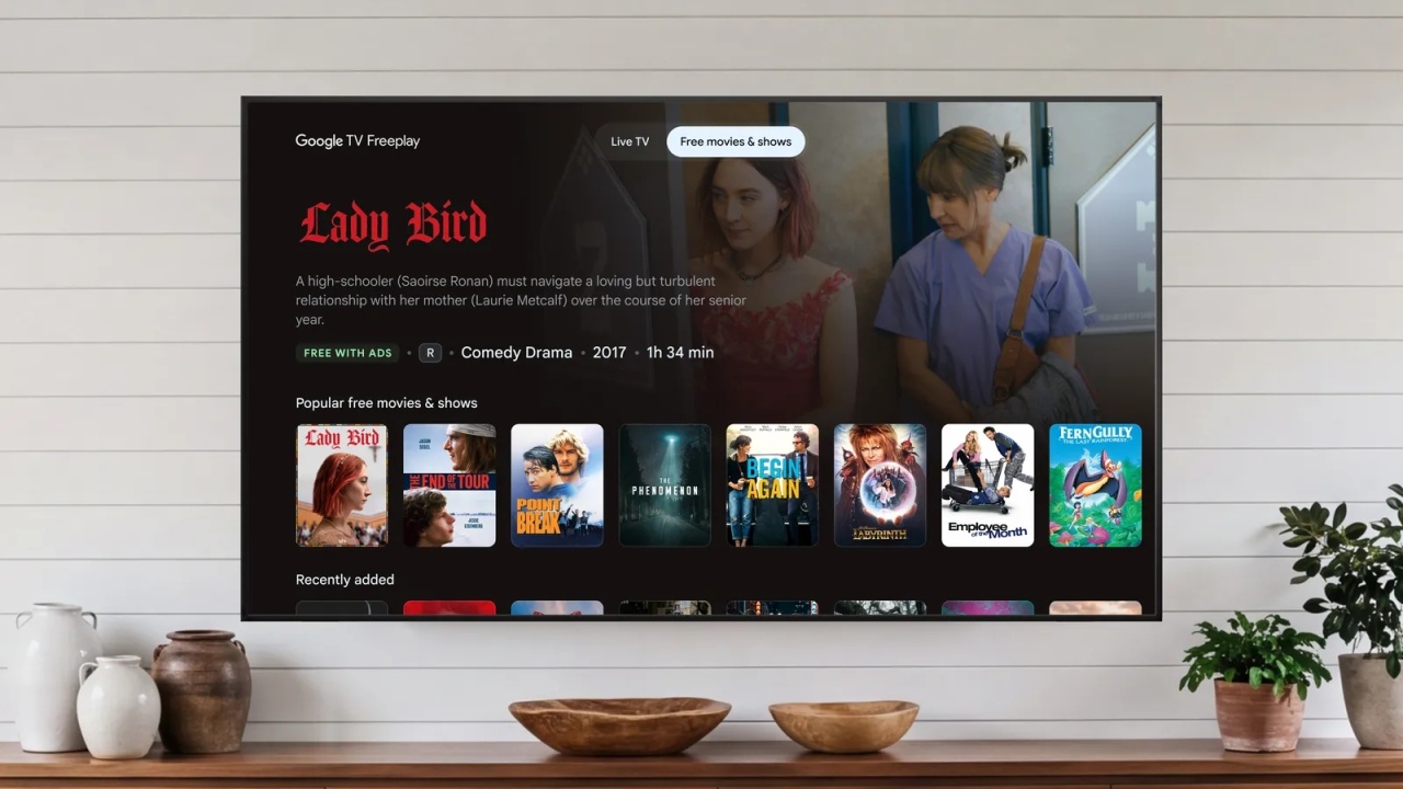 Google TV Freeplay