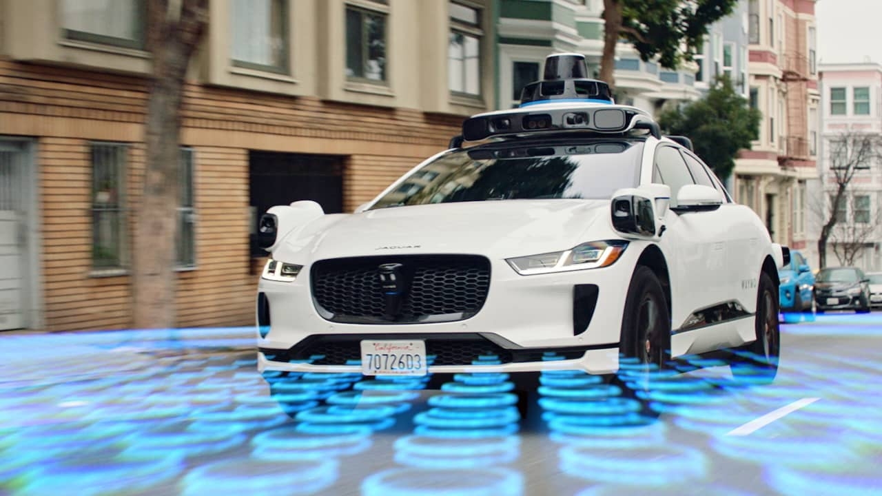 Waymo carro frontal