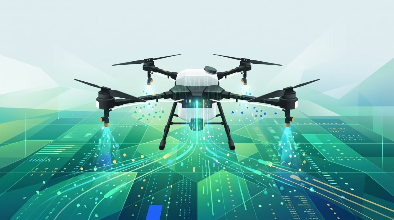 Drone em ambiente virtual