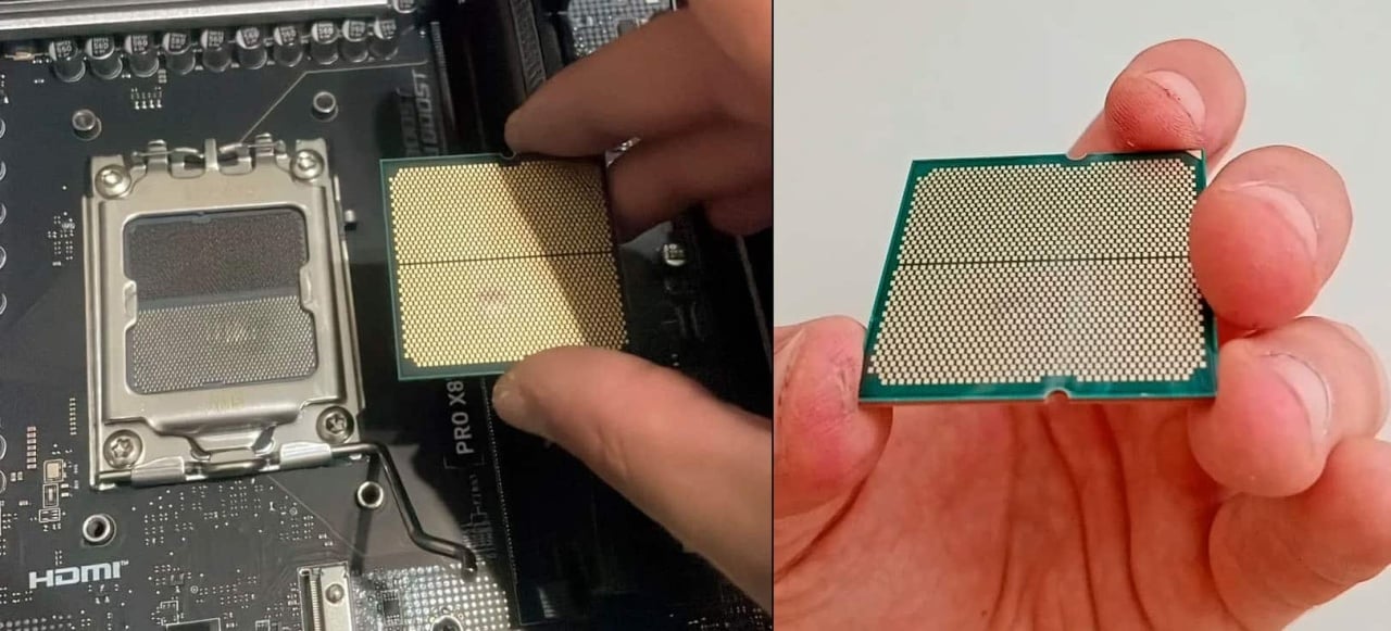 Processador da AMD queimado