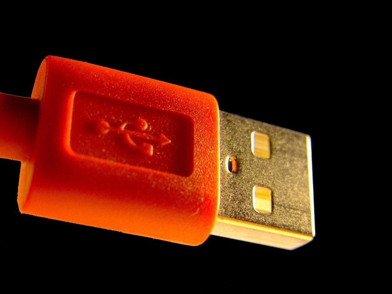 entrada de cabo USB