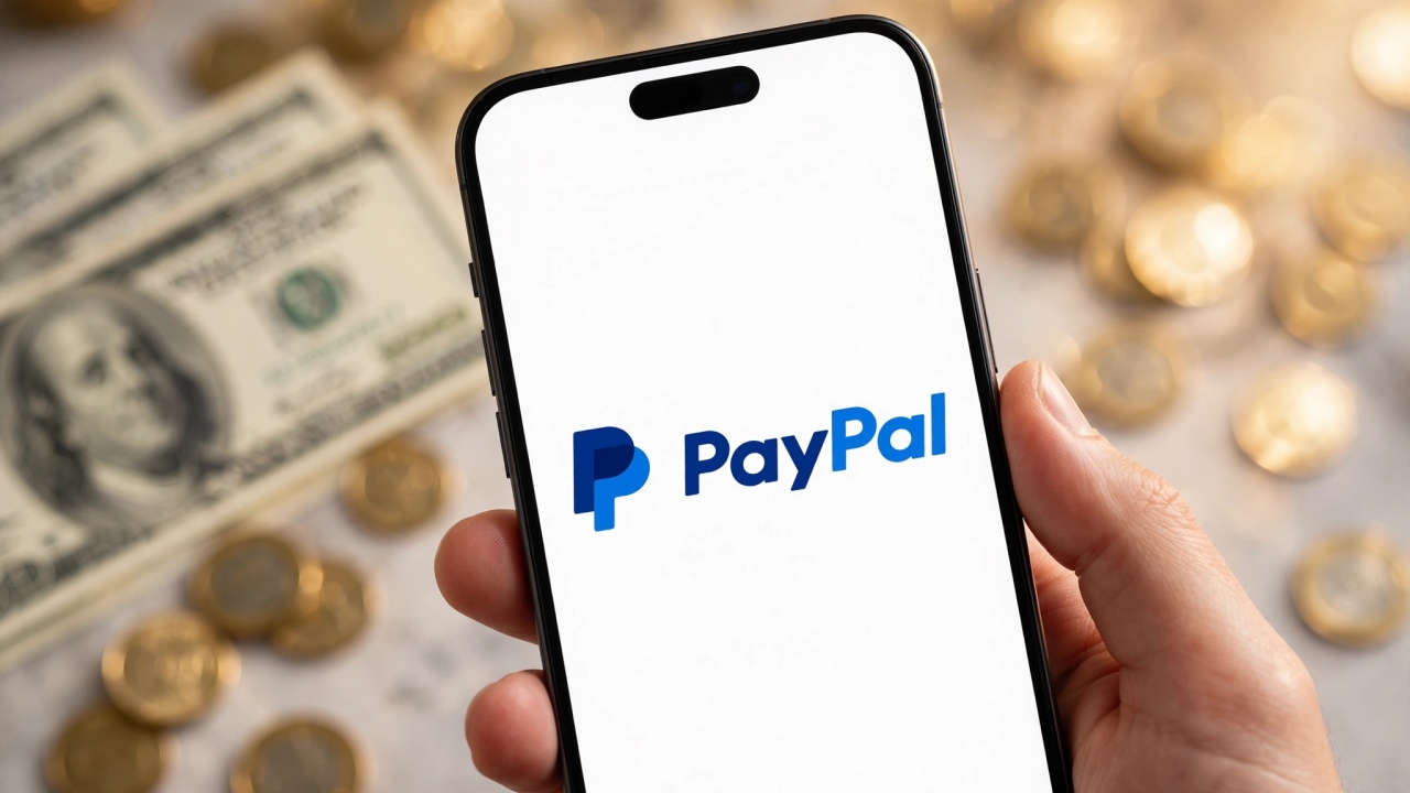 PayPal em smartphone