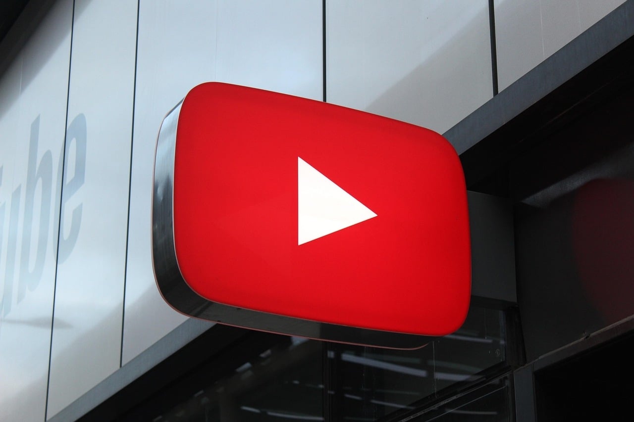 Youtube logo em sede