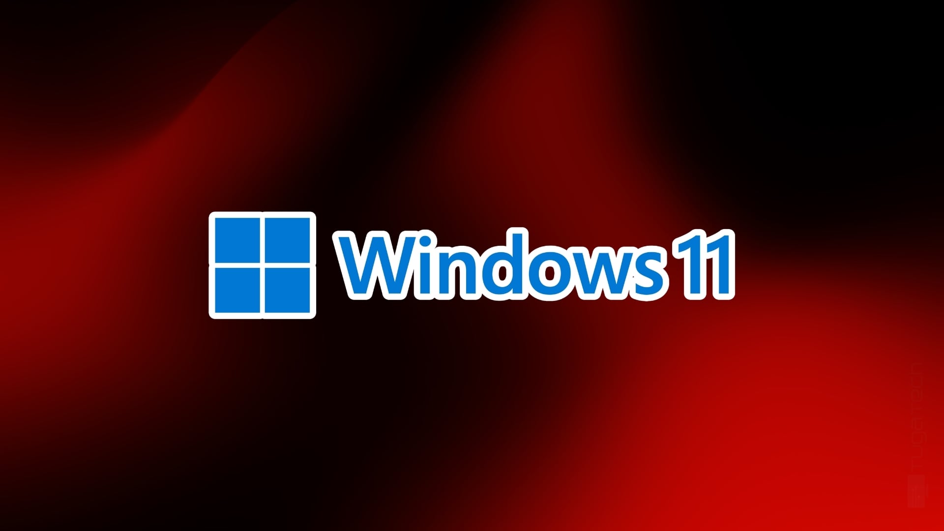 Windows 11 vermelho