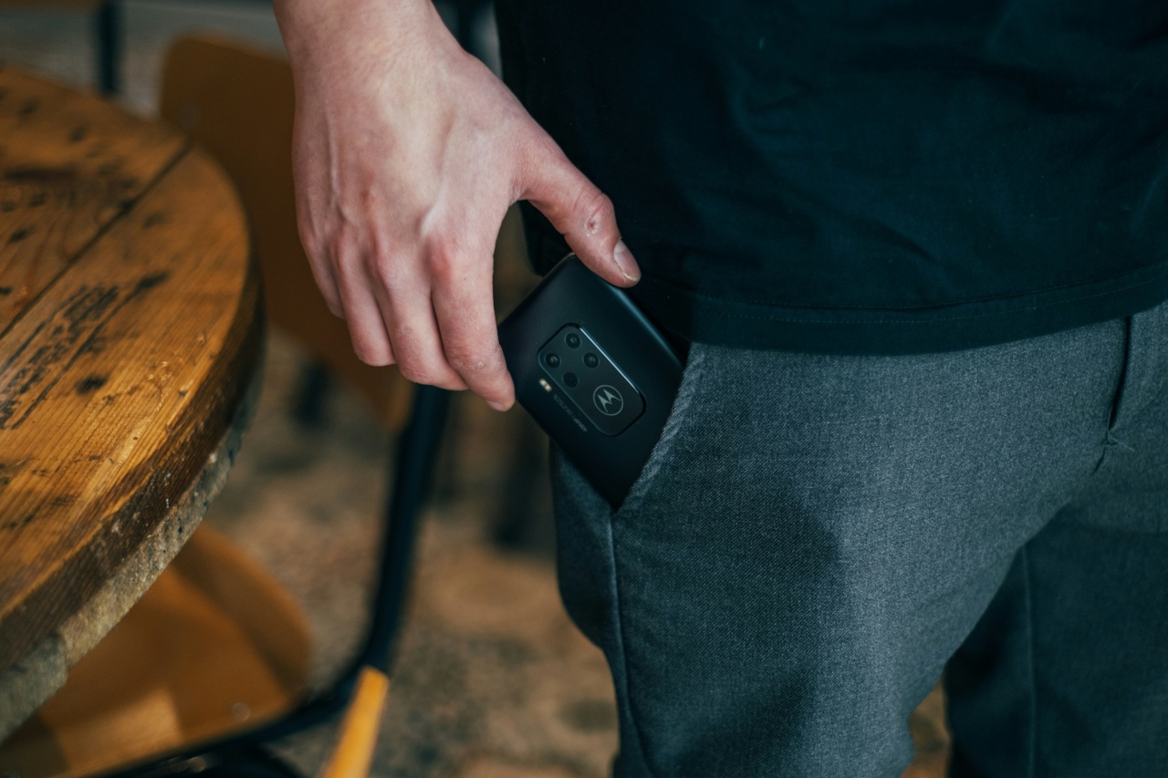 smartphone em uso