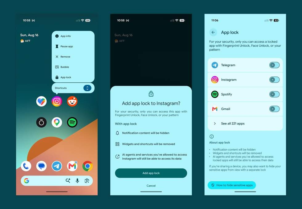 Android app lock