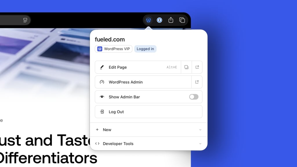 Extensão do WordPress para Chrome