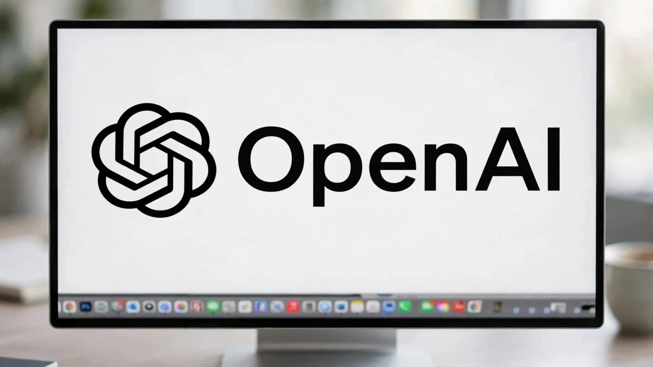 OpenAI em monitor MacOS