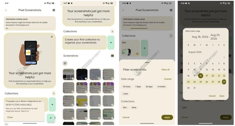 app do pixel screenshots com filtros novos