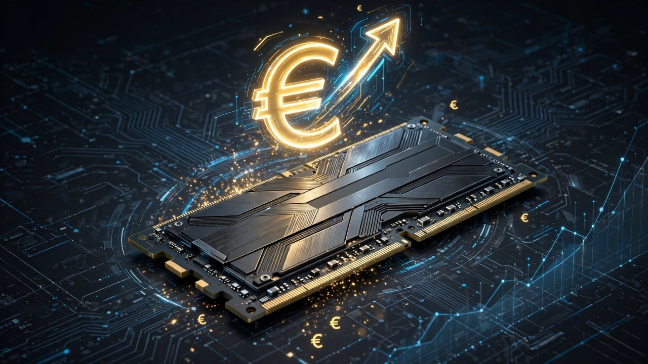 RAM a ficar mais cara euro