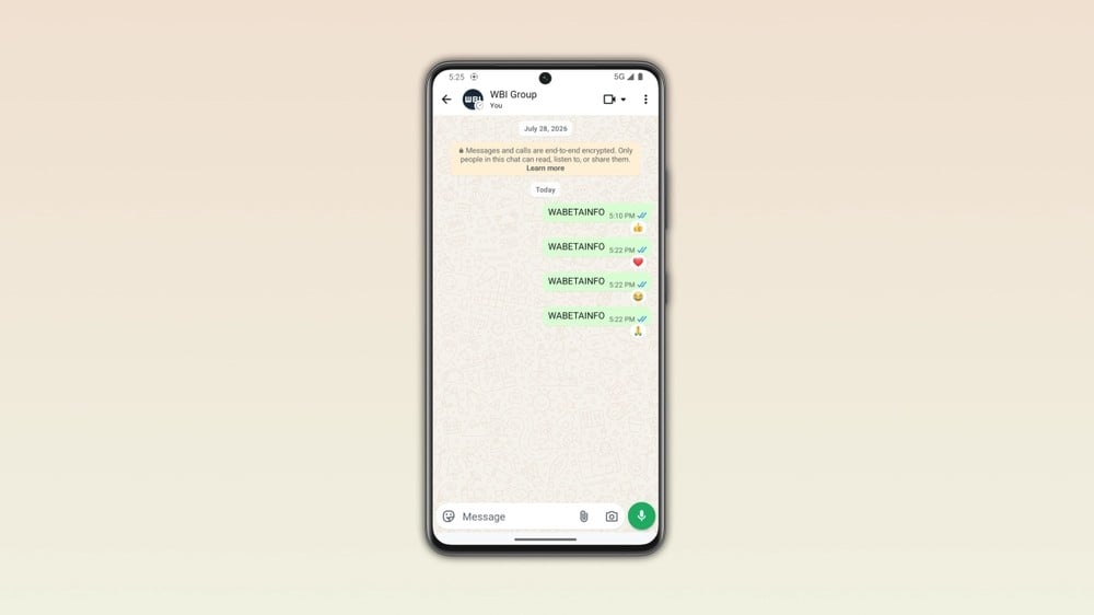 reações animadas do WhatsApp