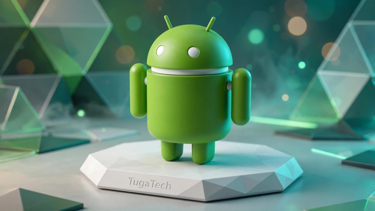 Android robot verde
