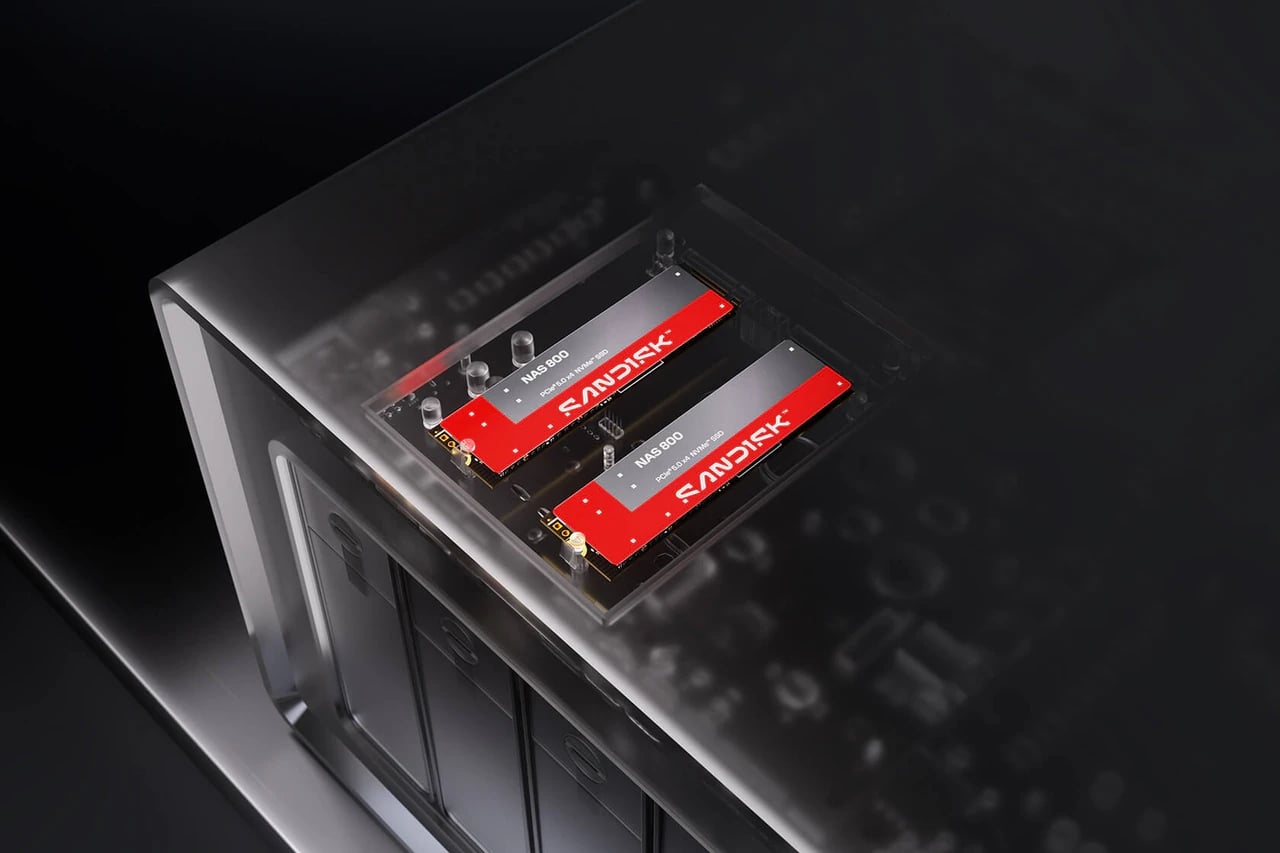 Sandisk novos discos SSD NAS
