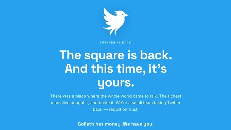 Twitter is back