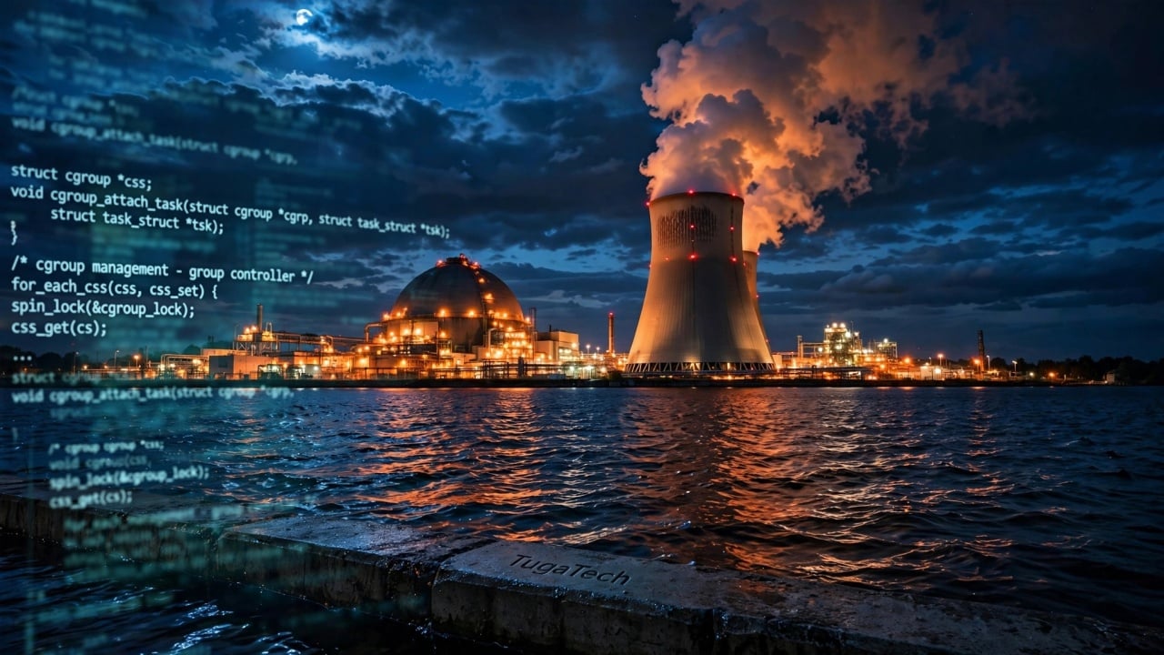 central nuclear em código