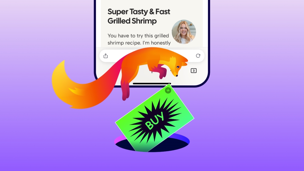 Firefox a bloquear publicidade com iPhone