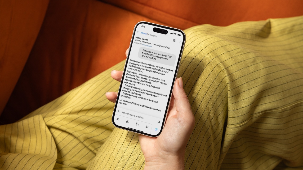 IA da Amazon a identificar mensagens suspeitas