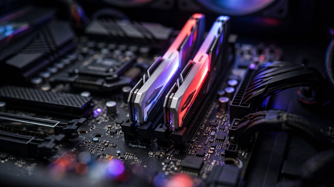 RAM em computador gaming