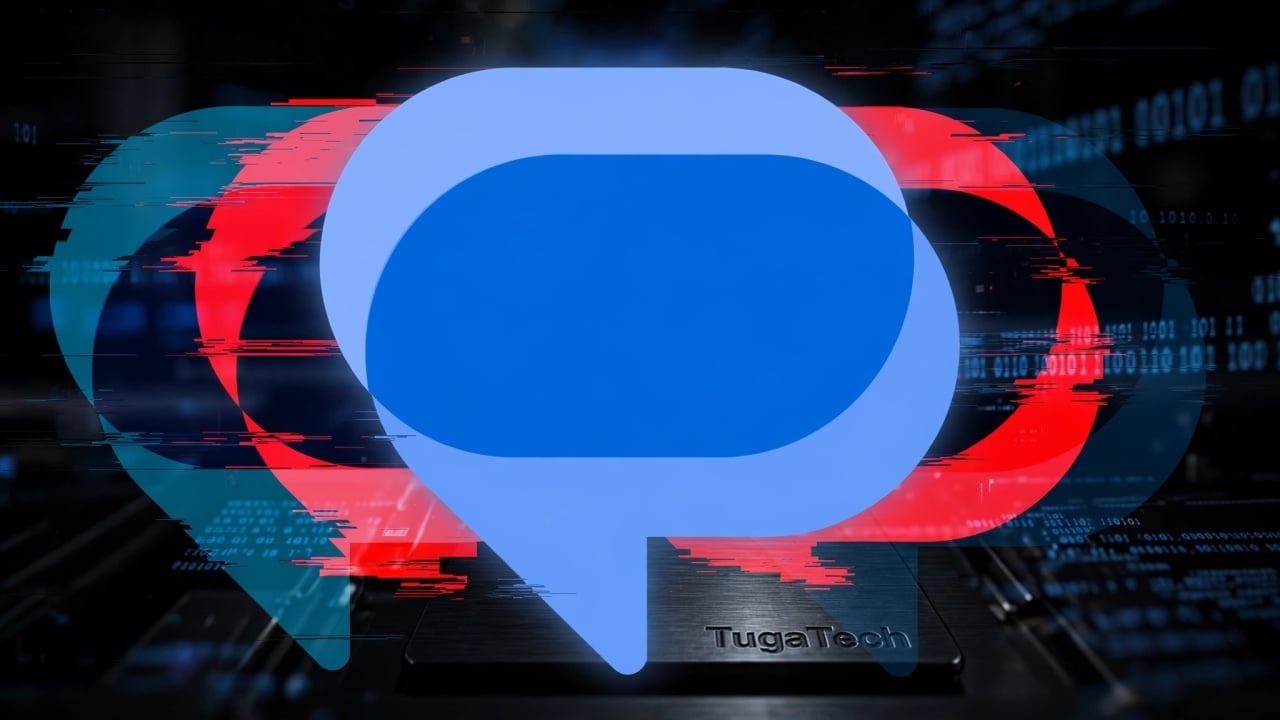 mensagens da Google em glitch
