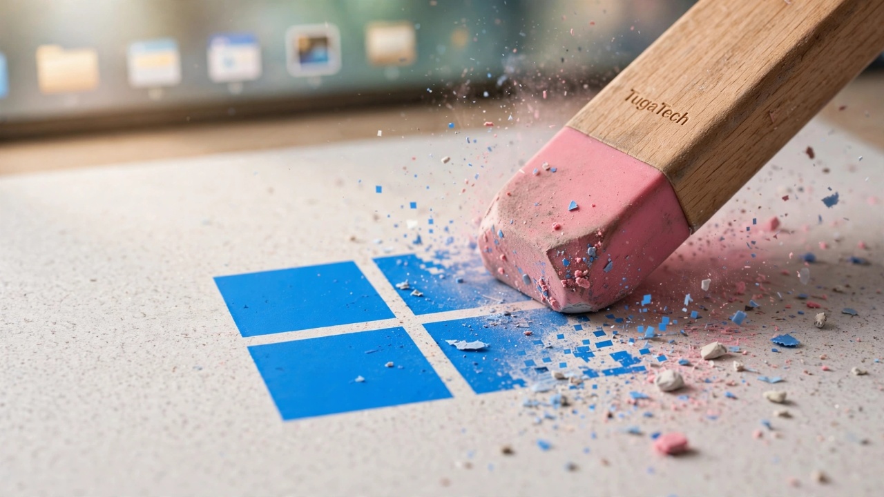 Windows 11 a ser apagado