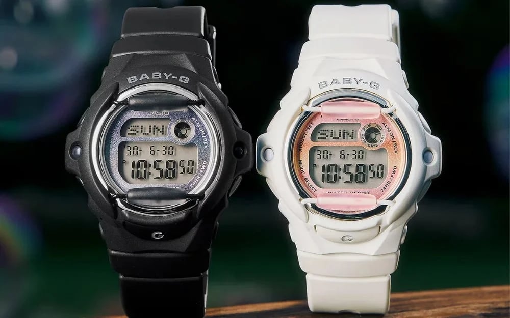 Relógios da Casio dos anos 80