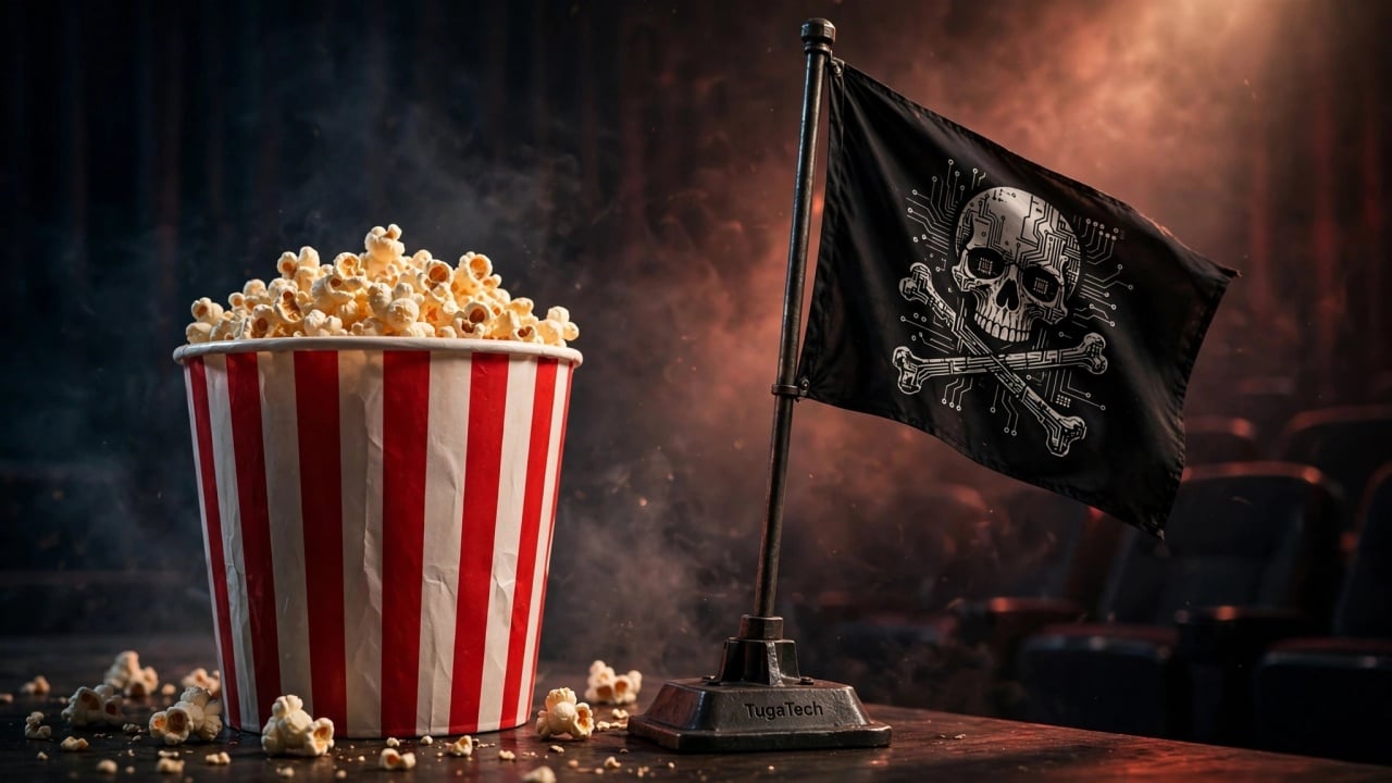 pipocas de cinema em pirataria