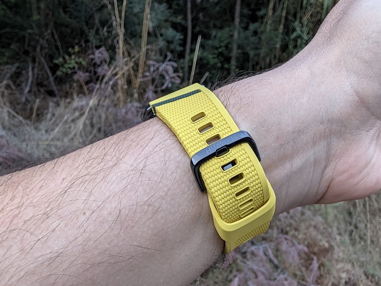 traseira da pulseira do Huawei GT 7