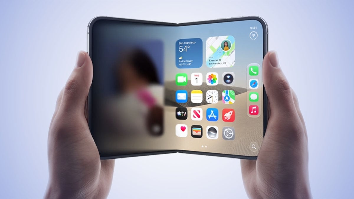 Photo: tugatech.com.pt Apple Fixes Foldable iPhone Crease with New Duo Screen Tech