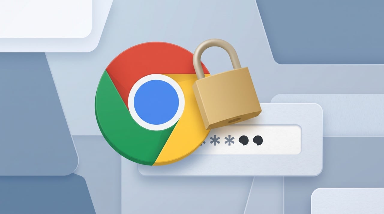 Google Chrome com proteção de senhas