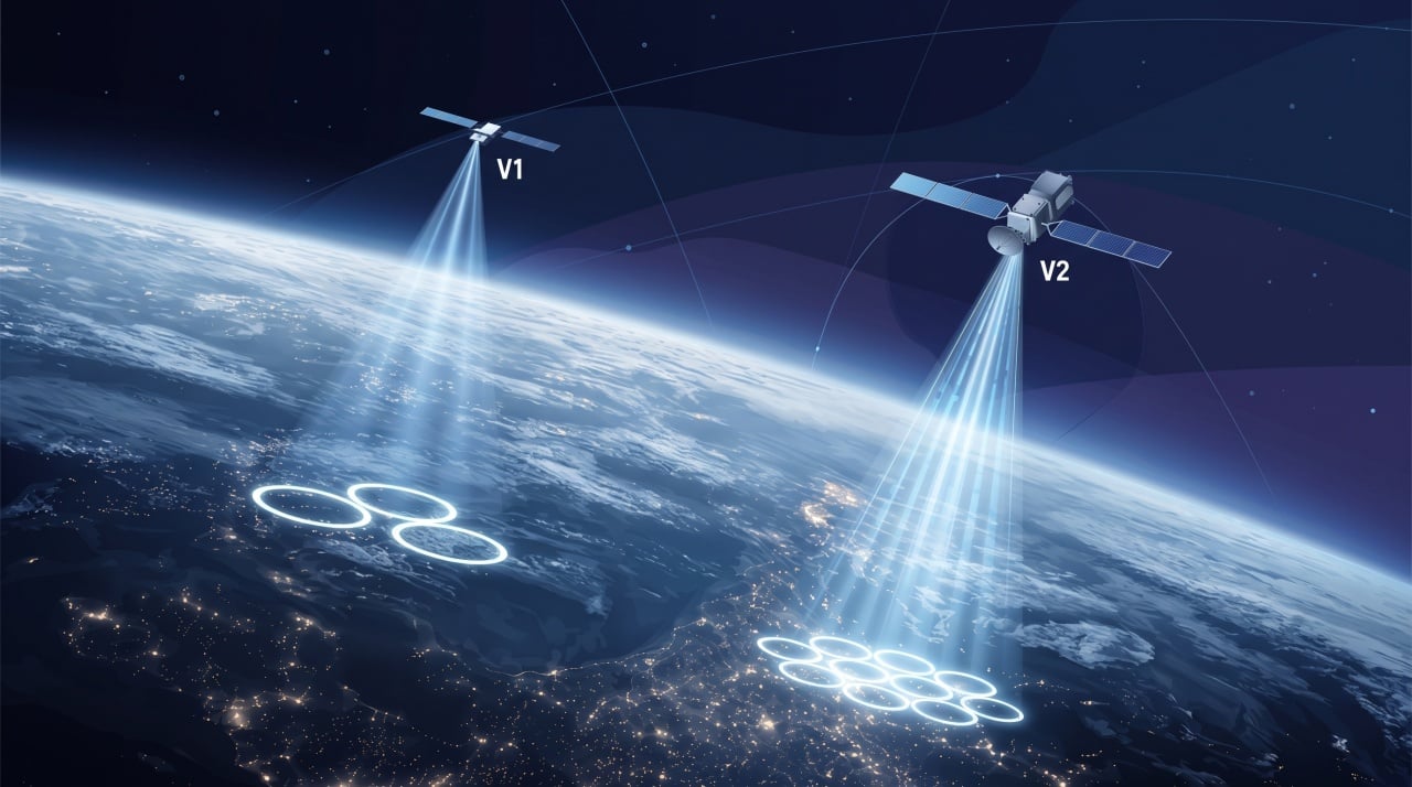 SpaceX sistema de satélites