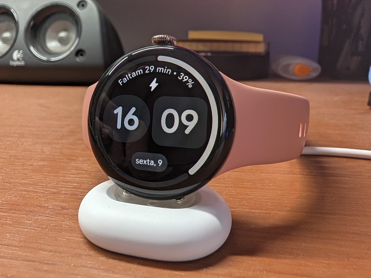 carregamento do Pixel Watch 5